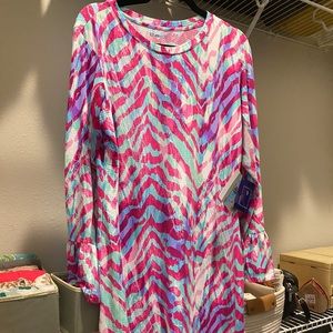 Ibkul IceFil Flownce Sleeve Dress Summer Safari